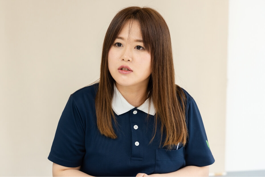 母を見ていて自分も自然と<br />
誰かをサポートする福祉の道へ